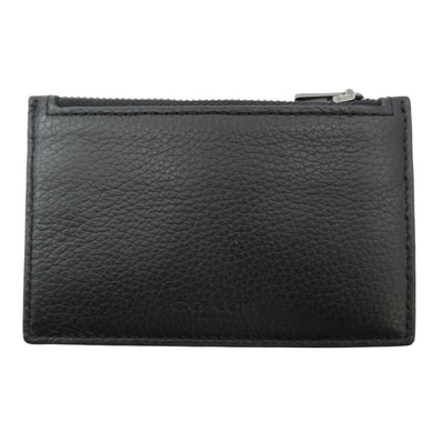 COACH コーチ その他アクセサリー レザー フラグメントケース カードケース 名刺入れ コインケース ブラック系【中古】