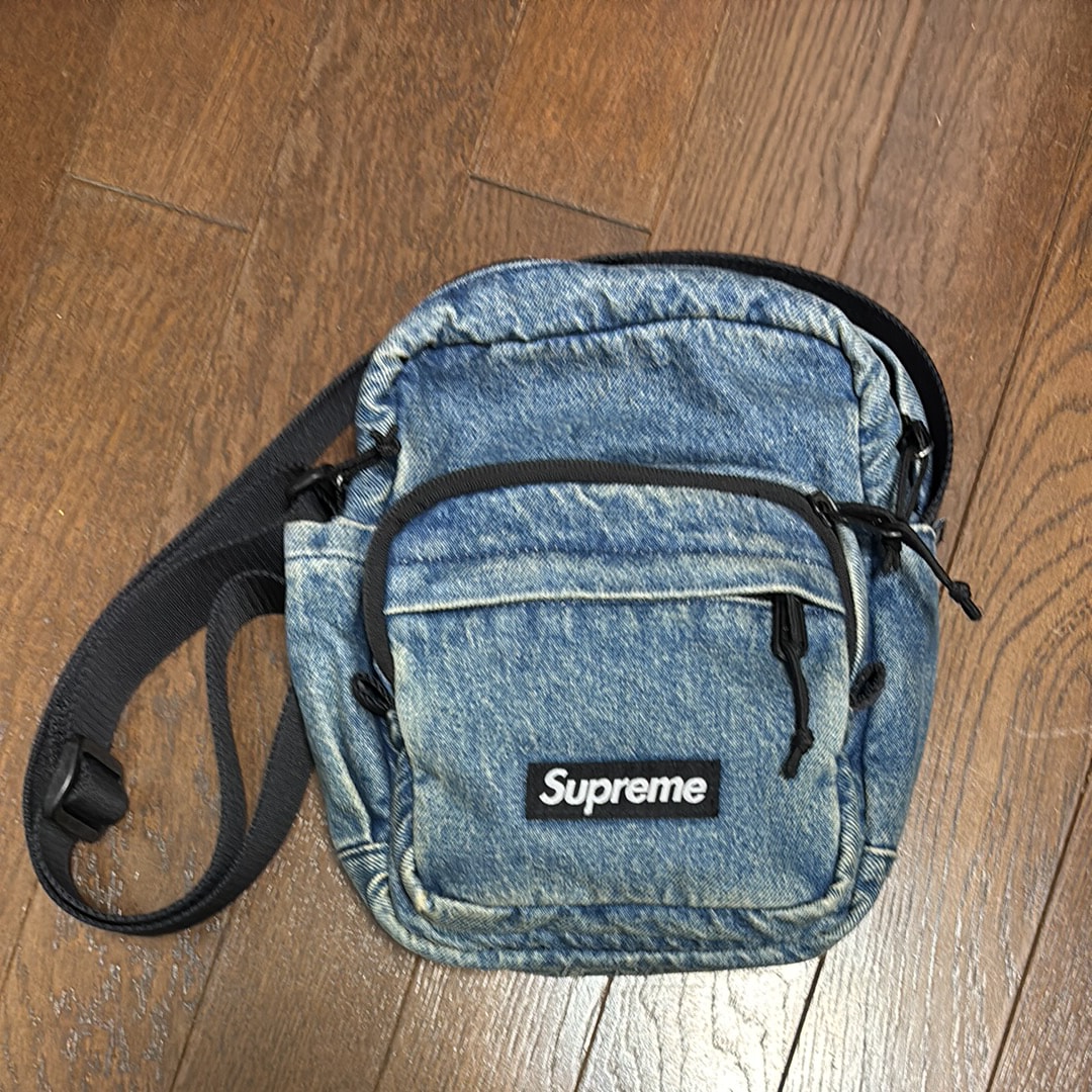 Supreme Denim Shoulder Bag 