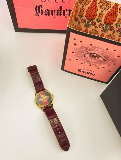 GUCCIガーデン 限定 腕時計