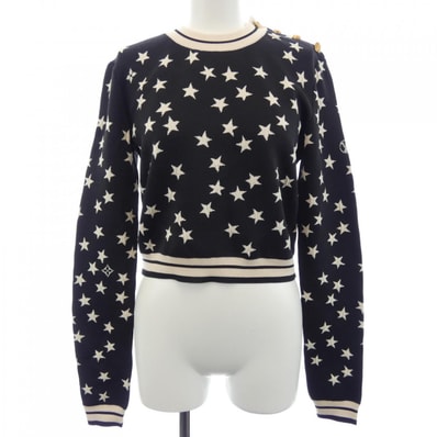 ルイヴィトン LOUIS VUITTON スタージャカードクロップドプルオーバー FNKL28L18 ニット