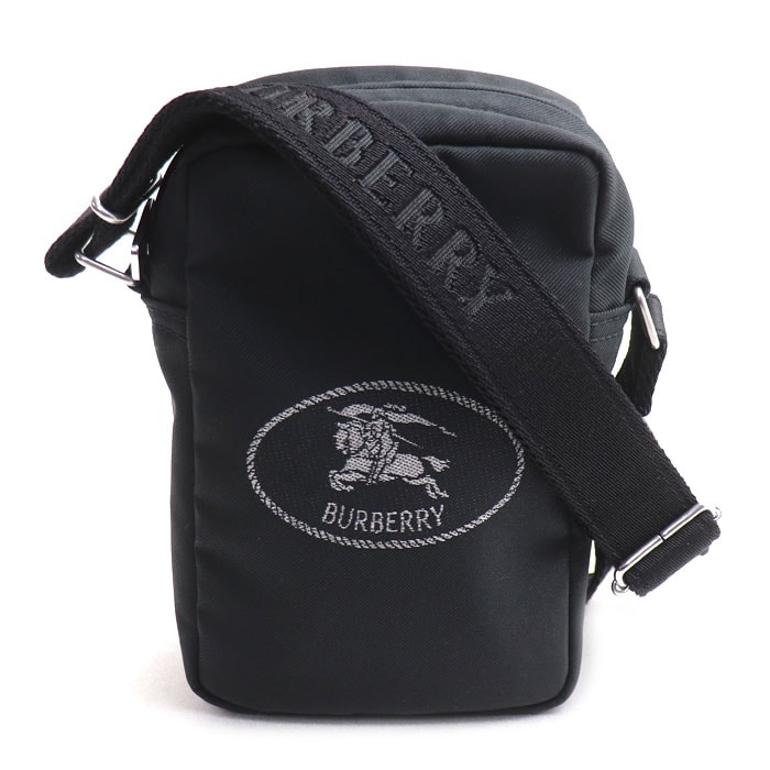 BURBERRY バーバリー オークニー フォン ショルダーバッグ ブラック 81114171 メンズ【中古】