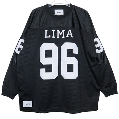 WTAPS Netminder / LS / Poly LIMA "Black"