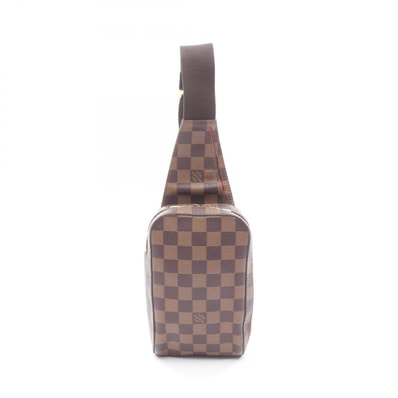 ルイ・ヴィトン LOUIS VUITTON ジェロニモス ウエストバッグ ボディバッグ バッグ PVCコーティングキャンバス ダミエ エベヌ メンズ レディース ブラウン系 N51994 【中古】