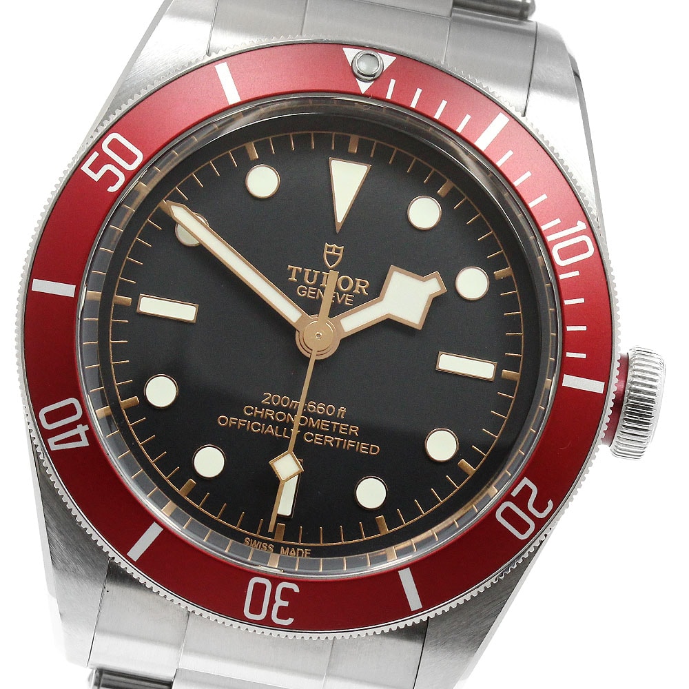 チュードル ヘリテージ ブラックベイ 79230R メンズ 【中古】