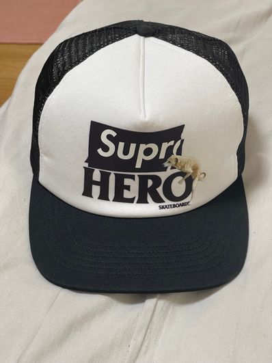 Supreme / ANTIHERO Mesh Back 5-Panel "Black"