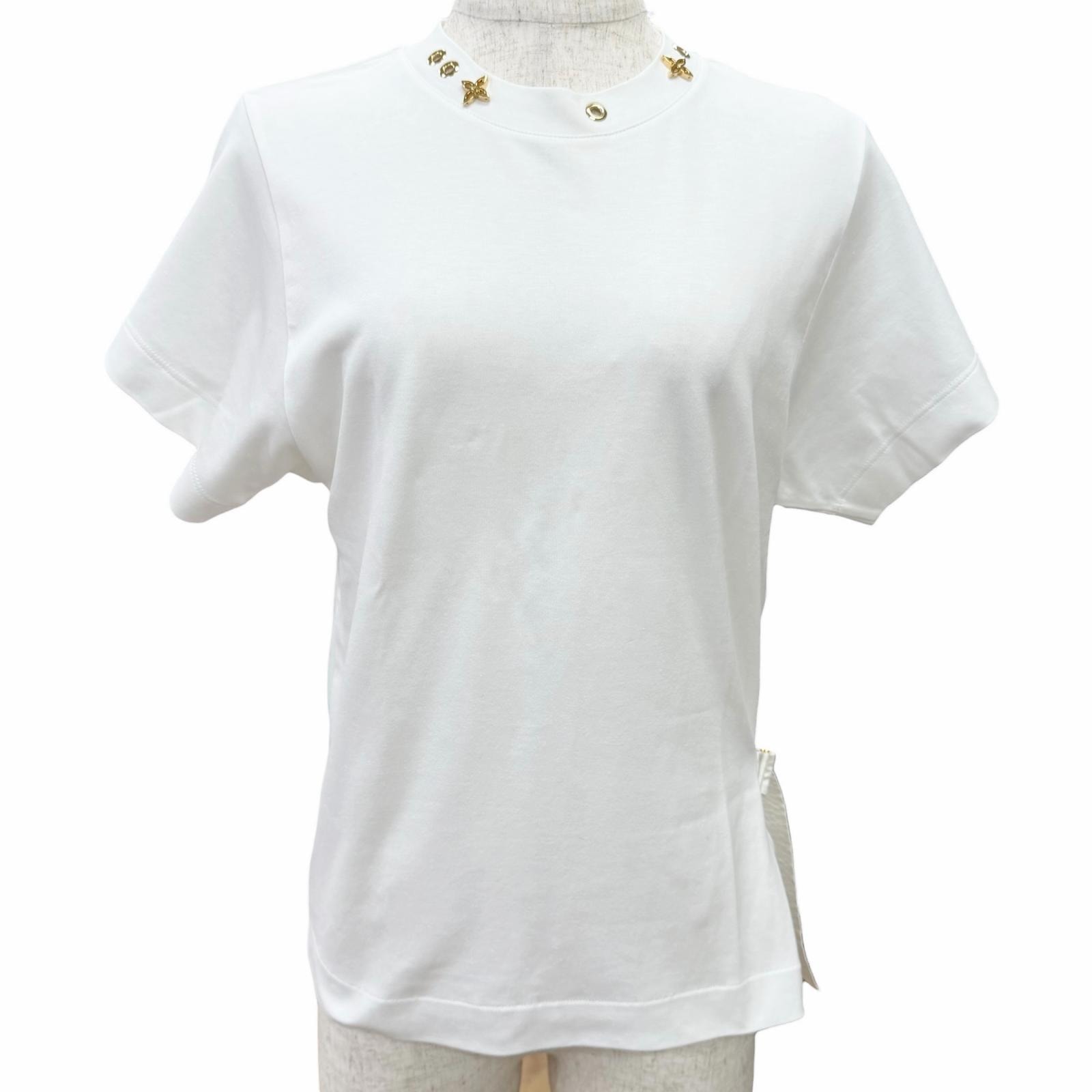 極美品 ルイヴィトン モノグラム ハトメ サイドストラップ半袖Tシャツ XS