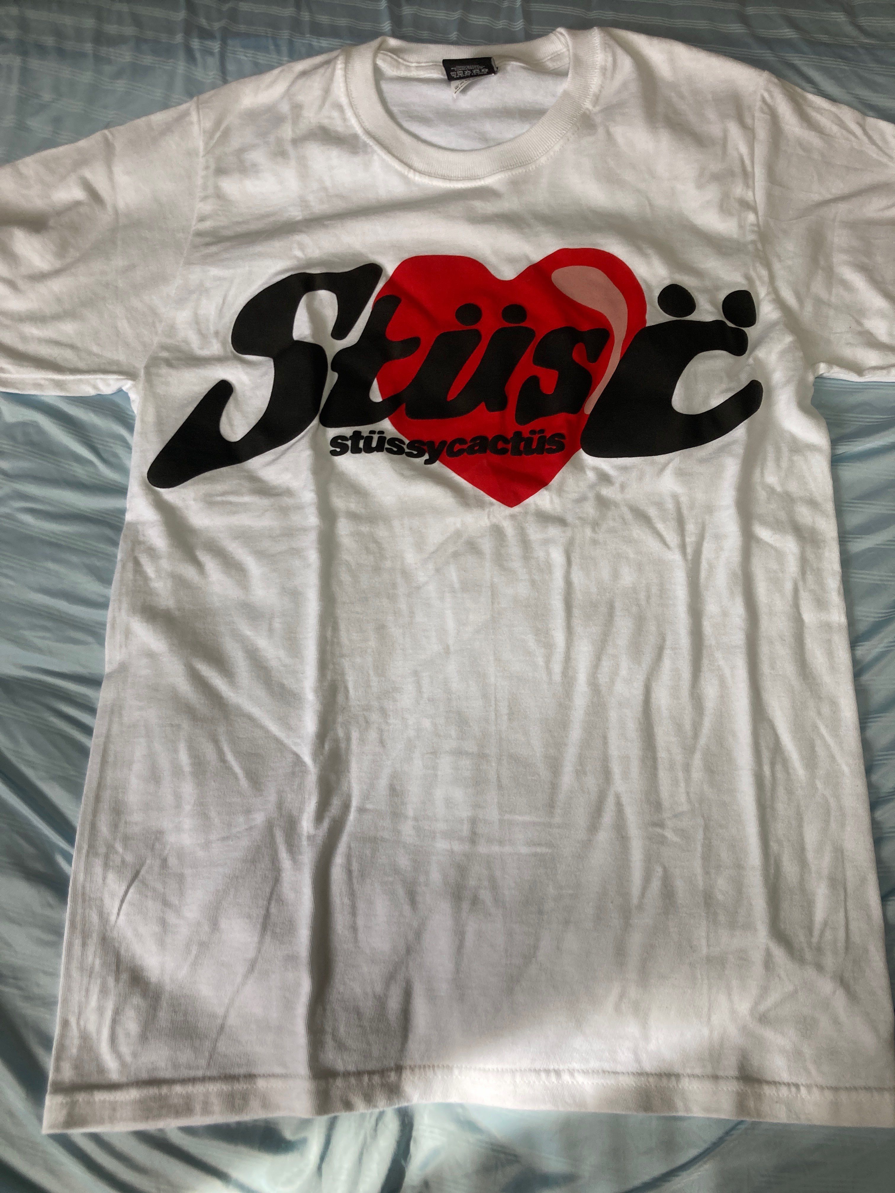 Stussy CPFM HEART TEE "White"