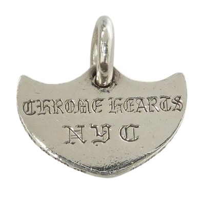 CHROME HEARTS クロムハーツ(原本無) SHIELD シールド NYC限定 ペンダントトップ シルバー系【中古】