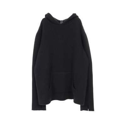 Chrome Hearts CH Cross Cashmere Knit Hoodie "Black"
