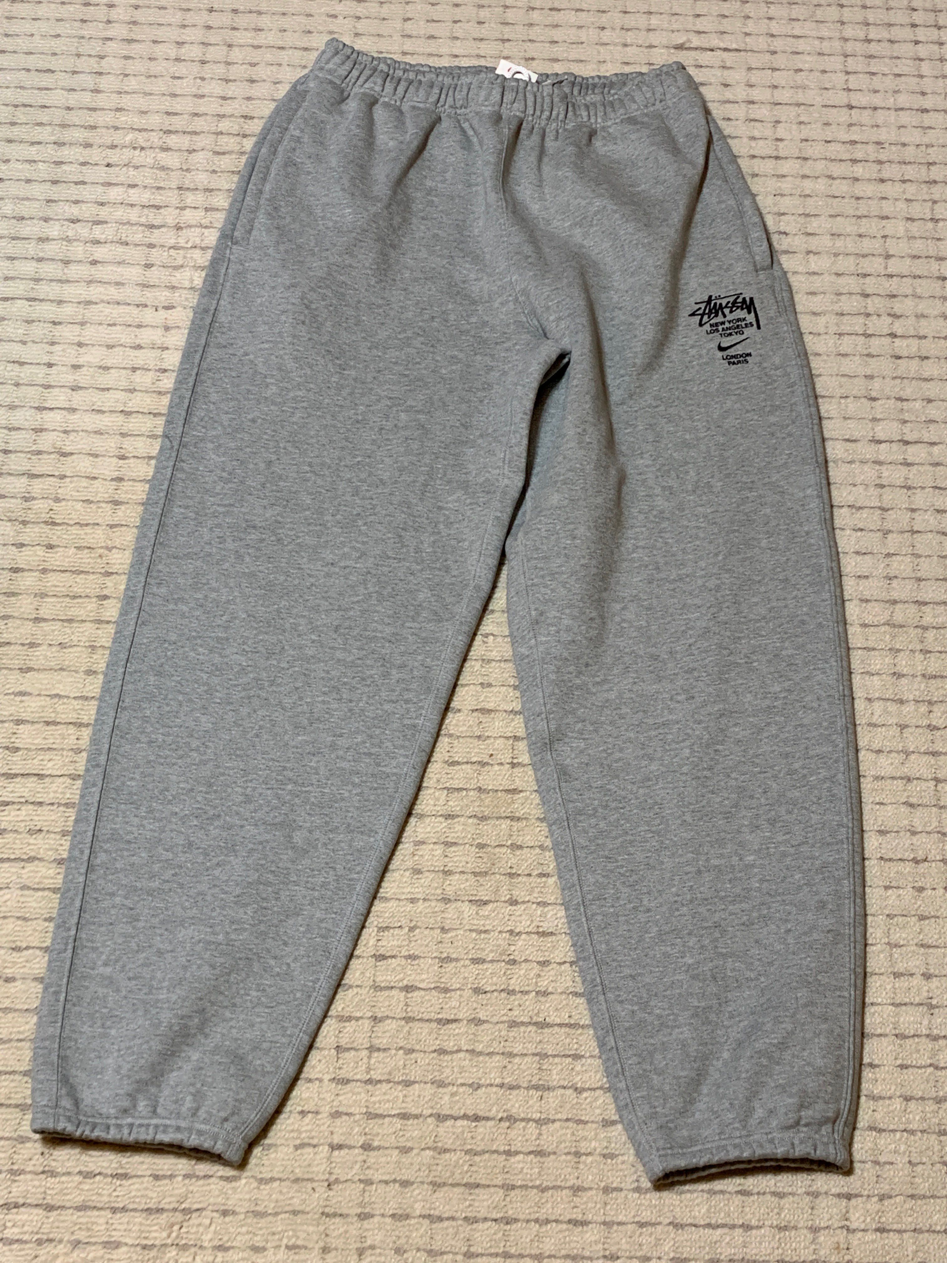 Nike x Stussy International Sweatpants (US Size) "Grey" DC4227-050