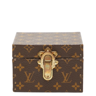 ルイ ヴィトン モノグラム エクリン デクラレーション ジュエリーケース M21010 ブラウン PVC レディース LOUIS VUITTON 【中古】
