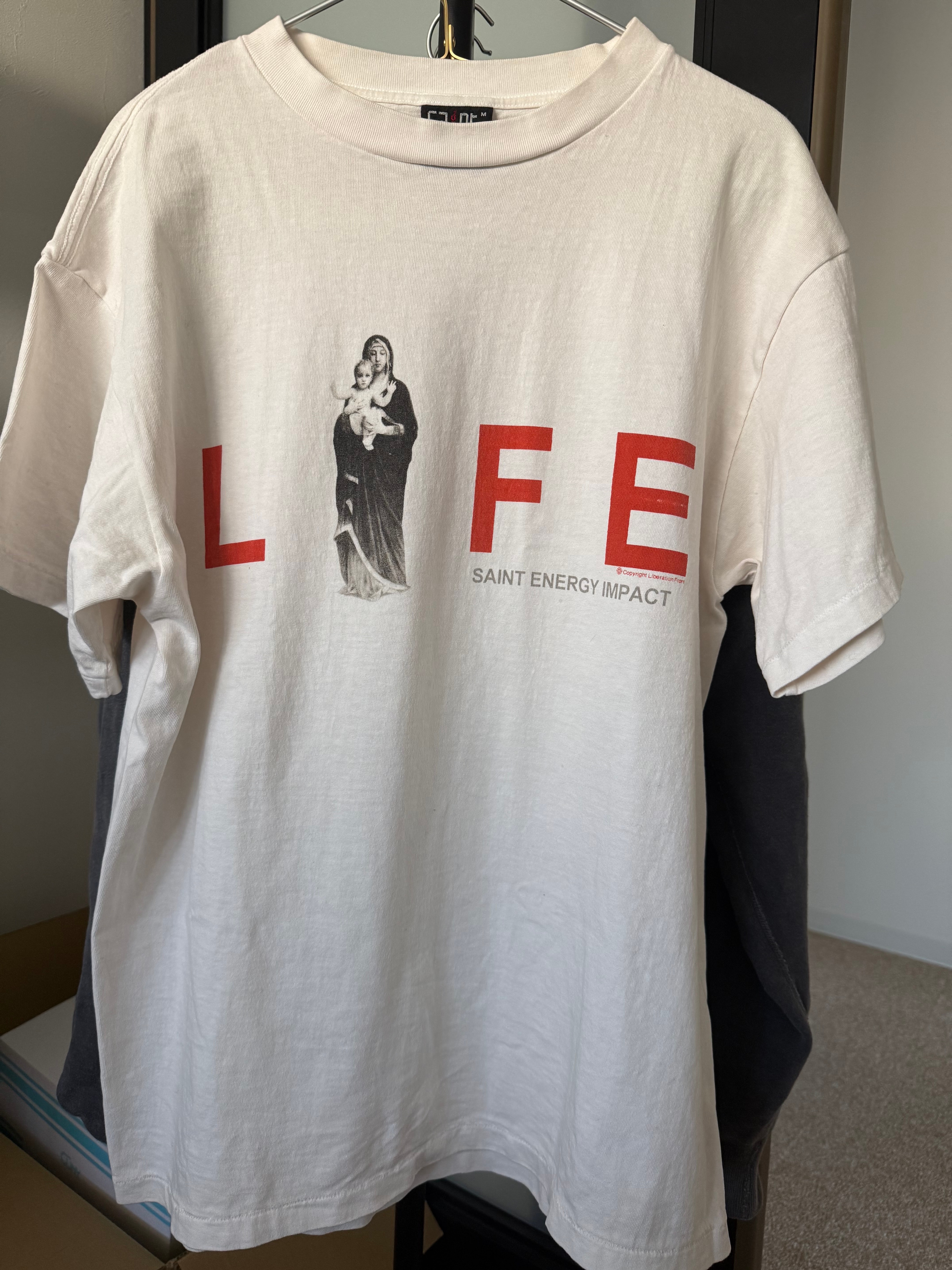 SAINT Mxxxxxx Life Maria Tee "White"