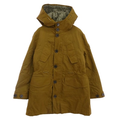 BURBERRY バーバリー コート C9C19-550-66 CHILDREN チルドレン 2WAY ナイロン キッズ コート 8Y-128 ライトブラウン系 120/64【中古】