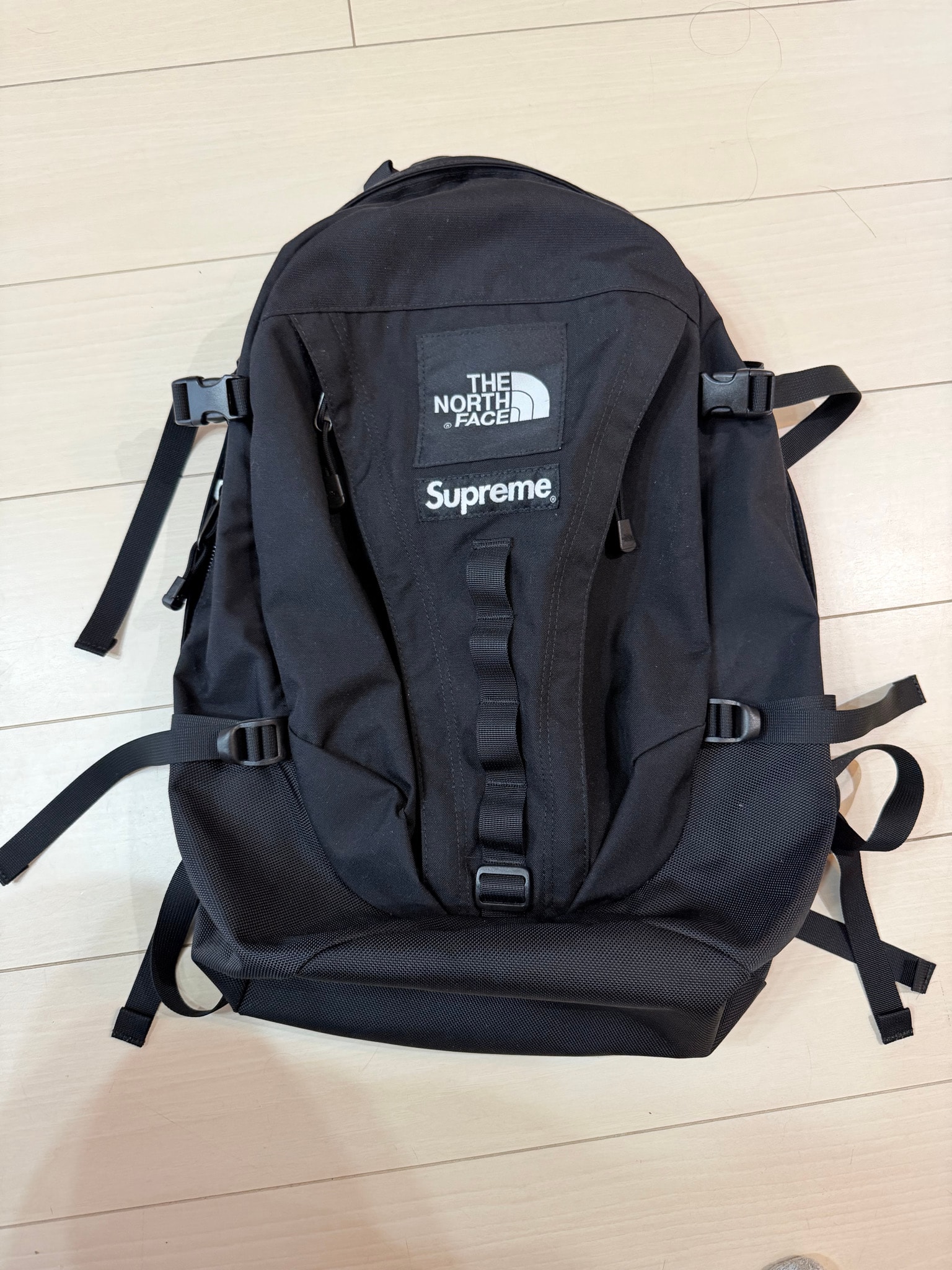 Supreme x The North Face Backpack "Black" NM81876I / NF0A3SE6