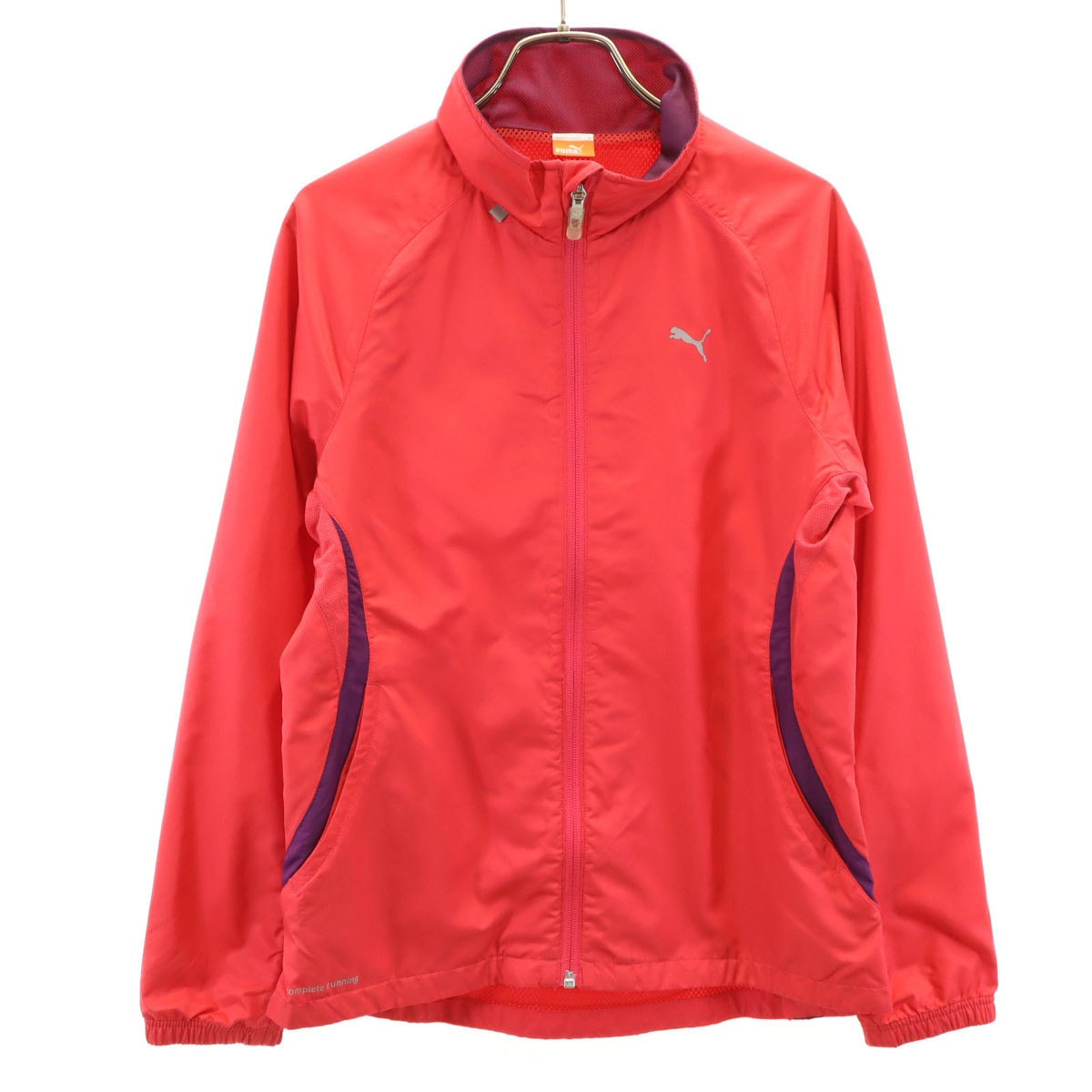 PUMA プーマ ウインドブレーカー S レッド ランニング 裏メッシュ