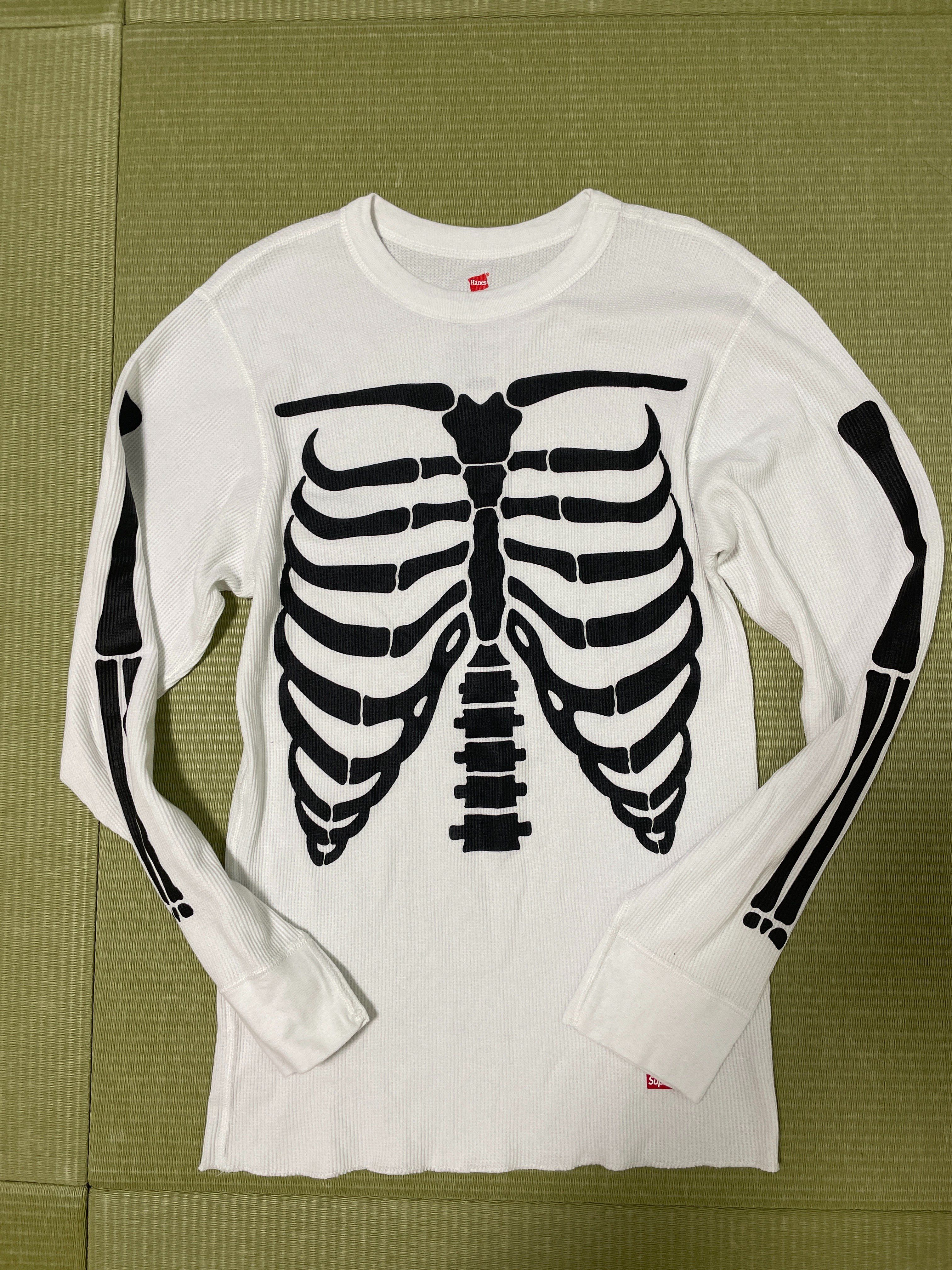 Supreme / Hanes Bones Thermal Crew (1 Pack) "Natural"(21FW)