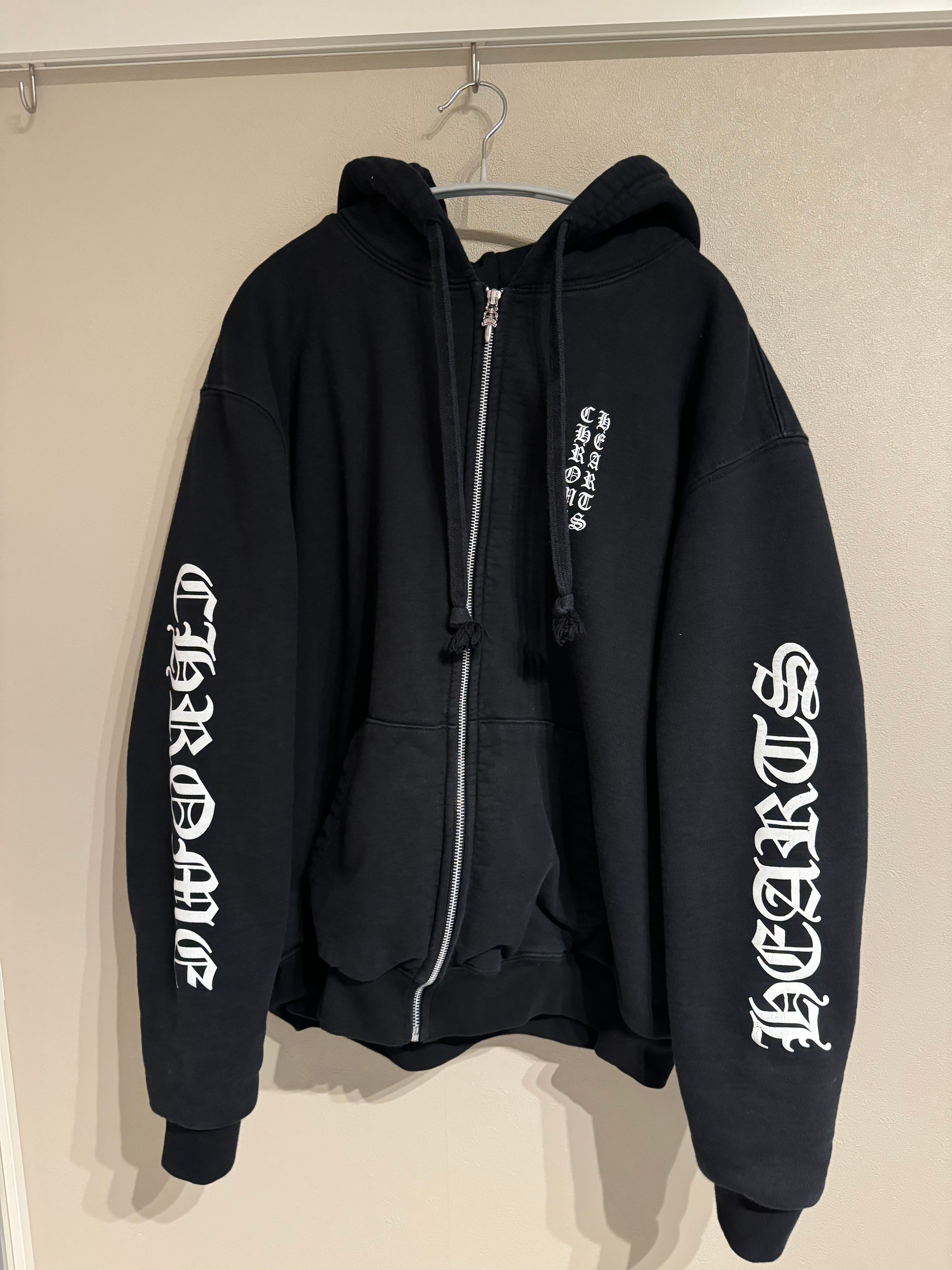 クロムハーツ ジップ付きパーカー