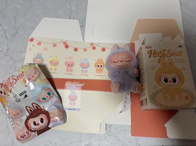 POP MART THE MONSTERS (LABUBU) Have a Seat Plush Series ZIZI