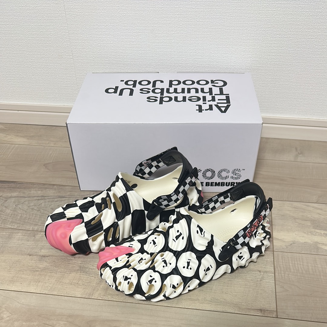 Nina Chanel Abney x Salehe Bembury x Crocs Women's Pollex Clog "Black/White/Pink"