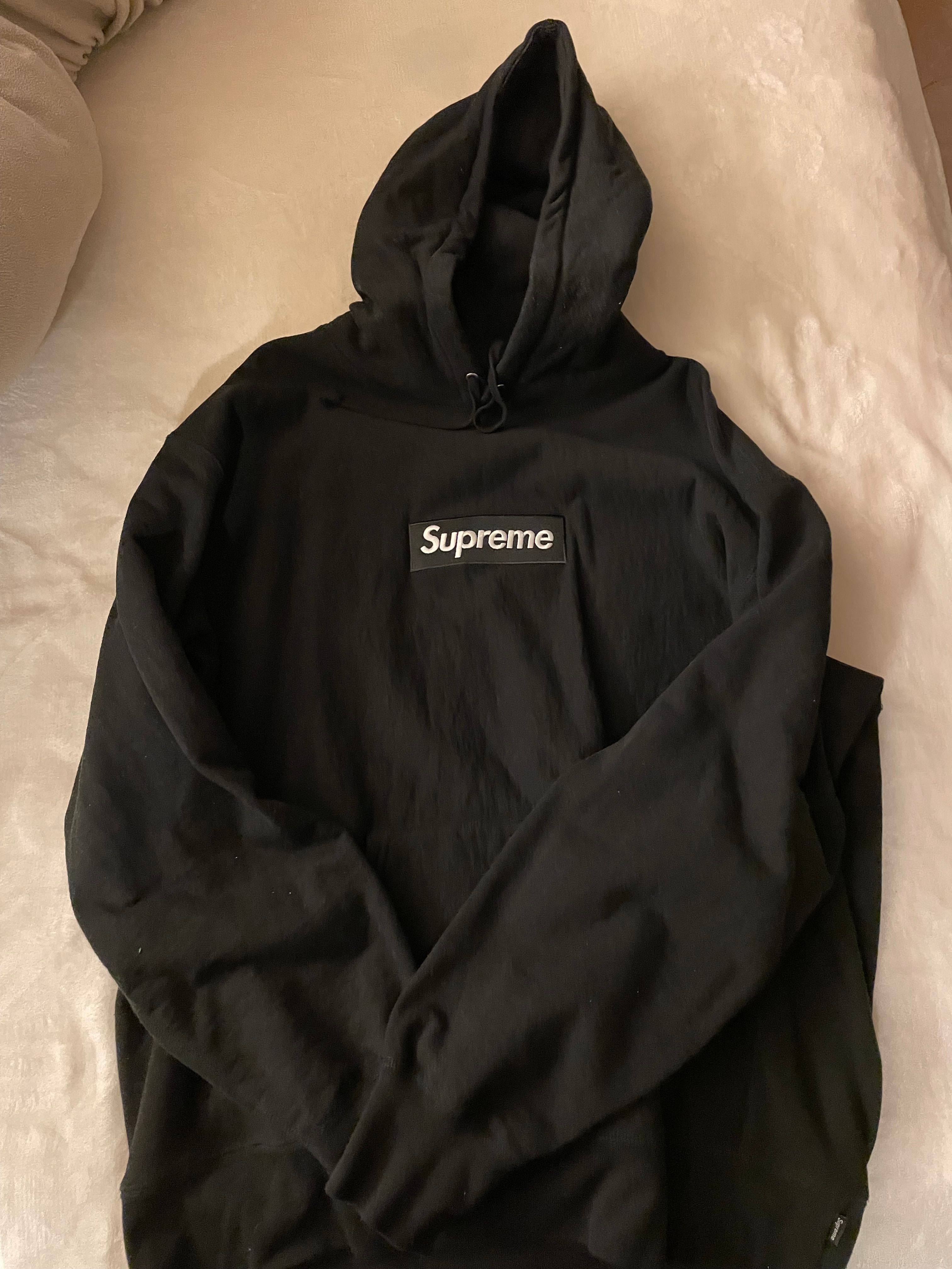 Supreme Box Logo Hooded Sweatshirt "Black" (21FW)