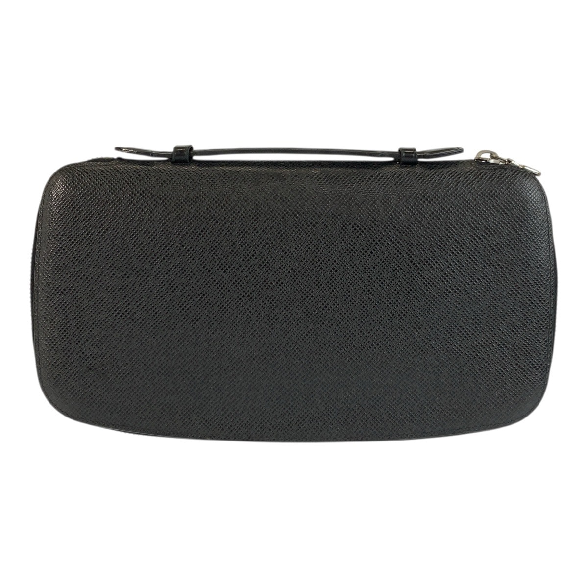 美品 LOUIS VUITTON ルイヴィトン タイガ オーガナイザー アトール ブラック 黒 シルバー金具 レザー 長財布 オーガナイザー 601776 【中古】