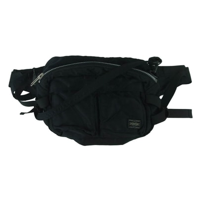 PORTER ポーター TANKER タンカー 2WAY ウエストバッグ ショルダーバッグ ブラック系【中古】