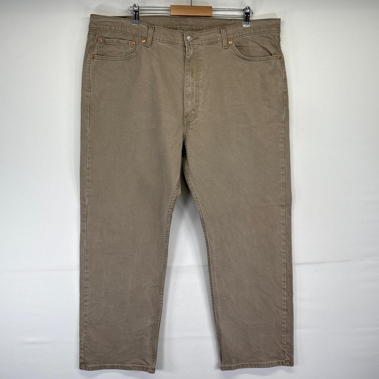 古着 リーバイス Levi's デニムパンツ 505 ストレート ジップ ジーンズ ジーパン 長ズボン 大きいサイズ w44 L30 グレー系 メンズ