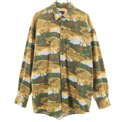 GAP ギャップ 90s 長袖 コットンシャツ