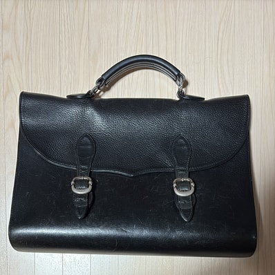 Chrome Hearts Gunslinger Crossball Leather Bag "Black"