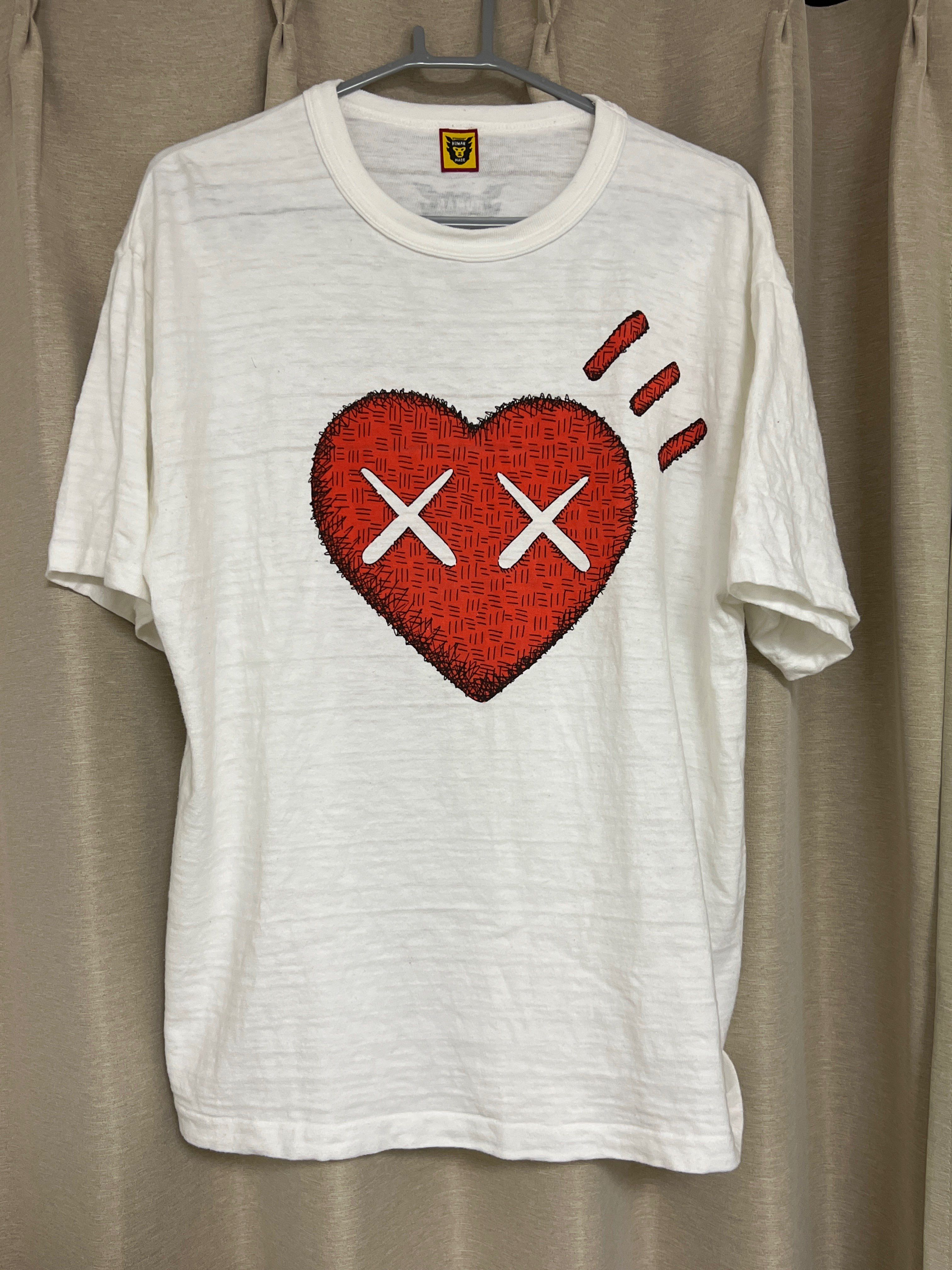 HUMAN MADE x KAWS T-SHRIT #1 "White"