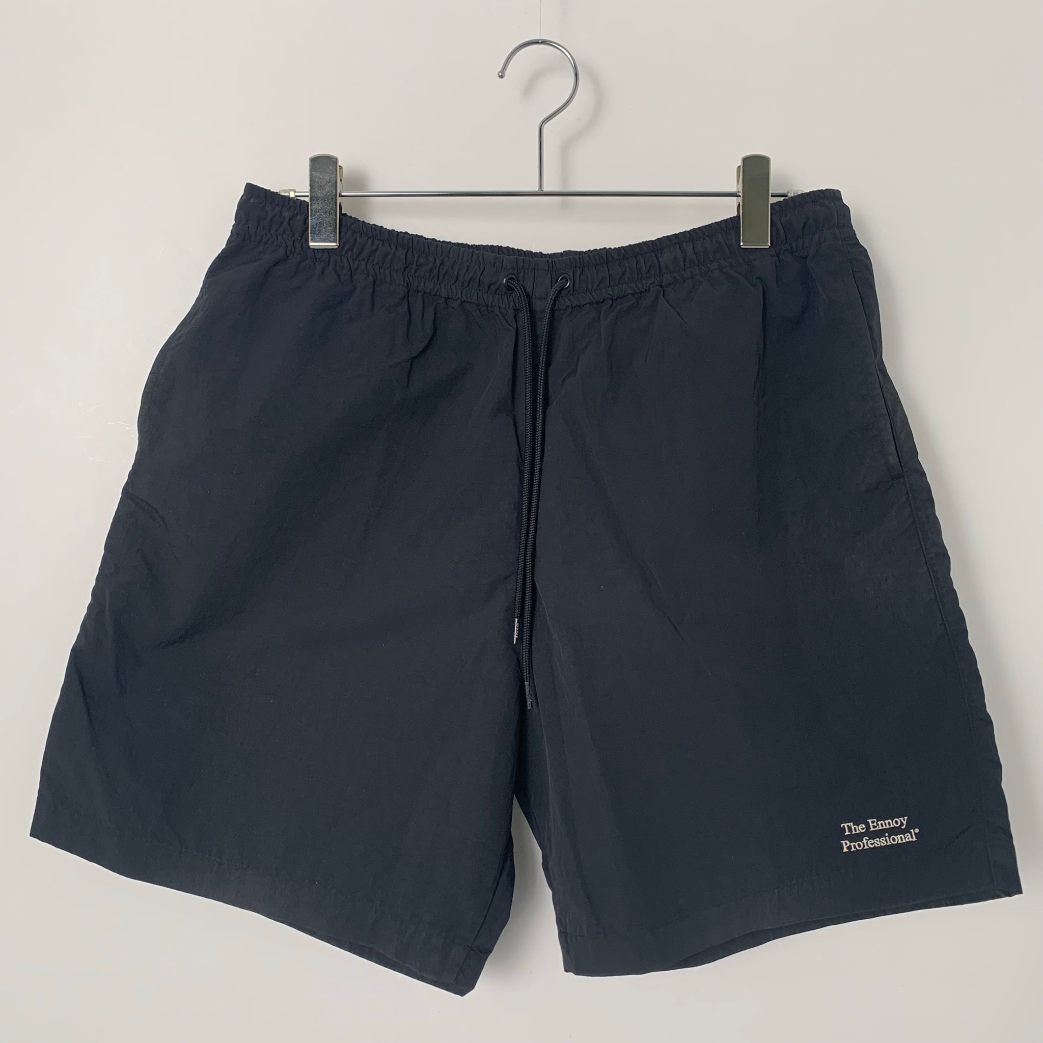 ENNOY 22SS Nylon Short Pant "Black" SS22BRENPT02LV