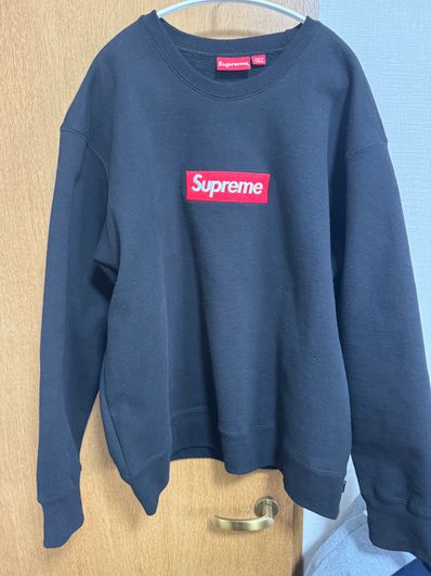 Supreme Box Logo Crewneck "Black" (22FW)
