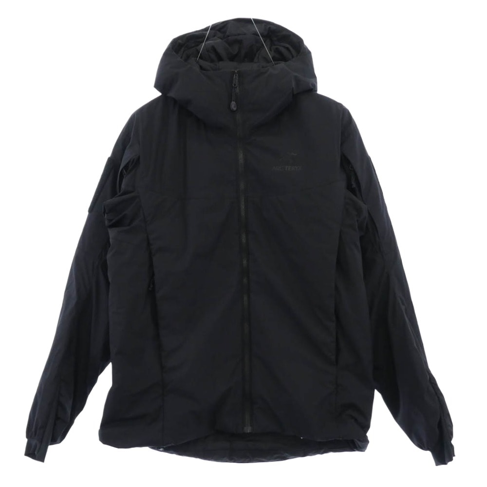 ARC'TERYX アークテリクス ジャケット LEAF COLD WX HOODY LT JACKET リーフ コールド ワックス フーディー エルティー ジャケット ブラック系 S【中古】