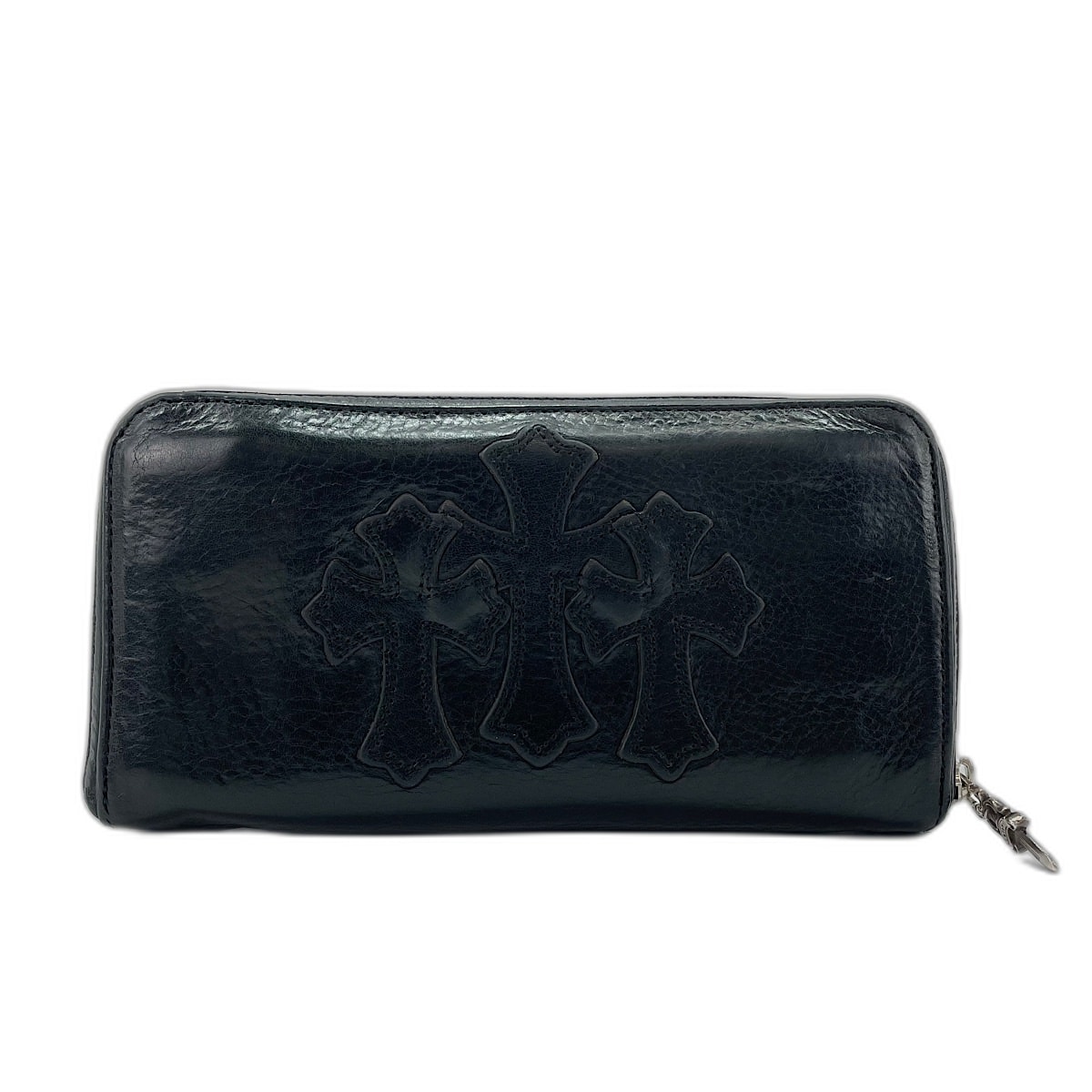 C (やや傷や汚れあり)】クロムハーツ CHROME HEARTS REC F ZIP 長財布