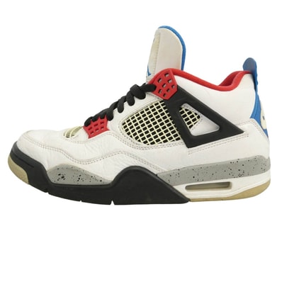 NIKE ナイキ CL1184-146 AIR JORDAN 4 RETRO SE What The 4 AJ4 エアジョーダン スニーカー ホワイト系 マルチカラー系 27cm【中古】