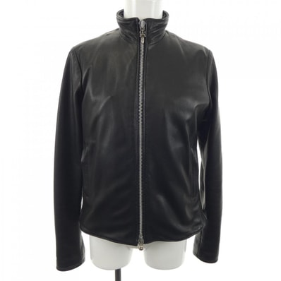 Chrome Hearts Perfect Panosh Leather VJ Perfect Single Riders Jacket "Black"