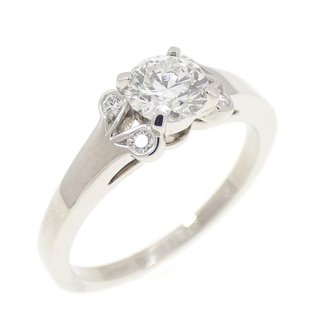 カルティエ バレリーナ リング 0.45CT E IF EXT