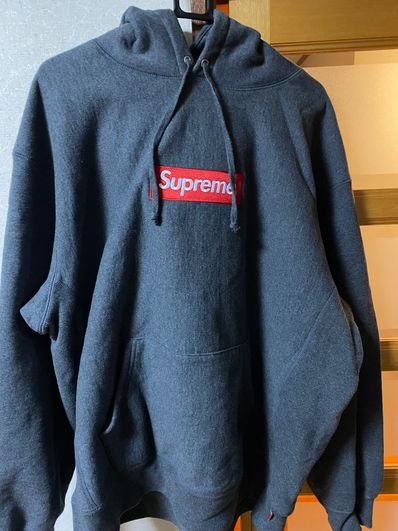 Supreme Box Logo Hooded Sweatshirt "Charcoal" (21FW)