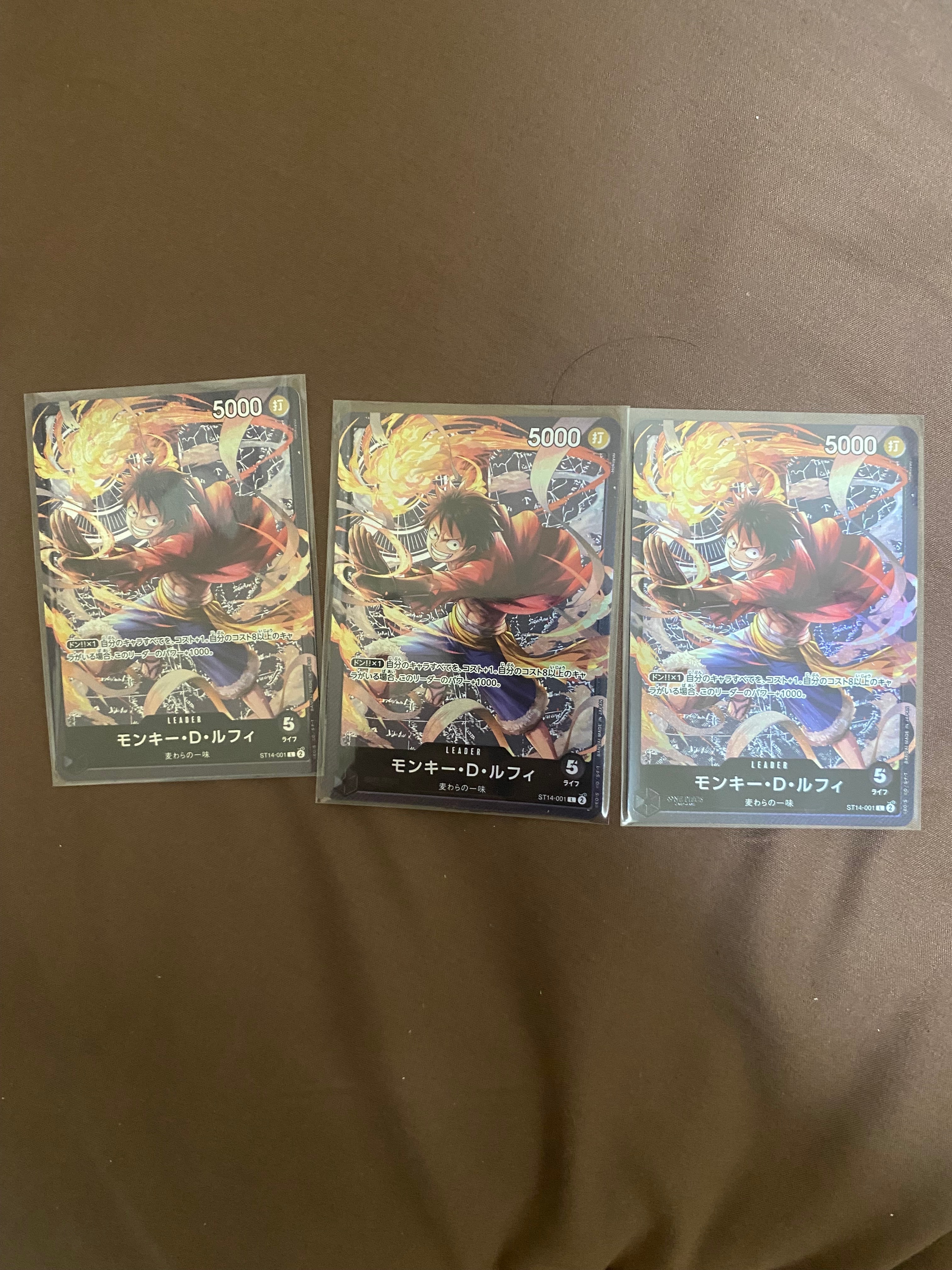 Monkey.D.Luffy L [ST14-001](Start Deck "3D2Y")