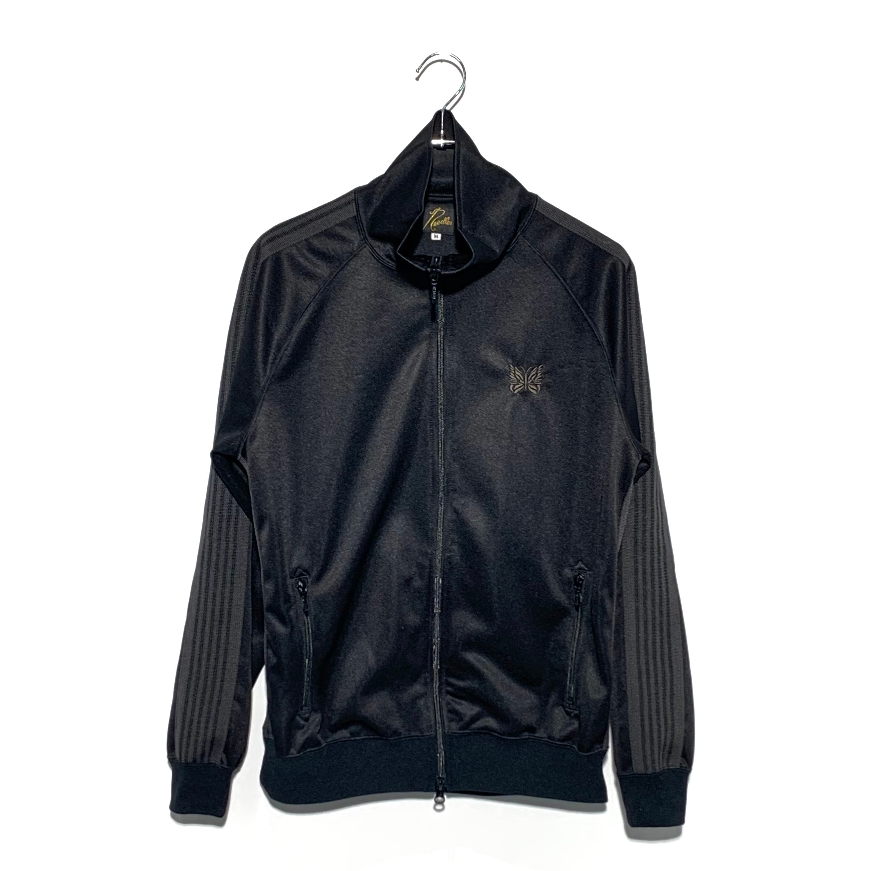 NEEDLES x Freaks Store Track Jacket Poly Smooth "BlackPurple"