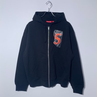Supreme Devil S Logo Zip Up Hooded Sweatshirt "Black"
