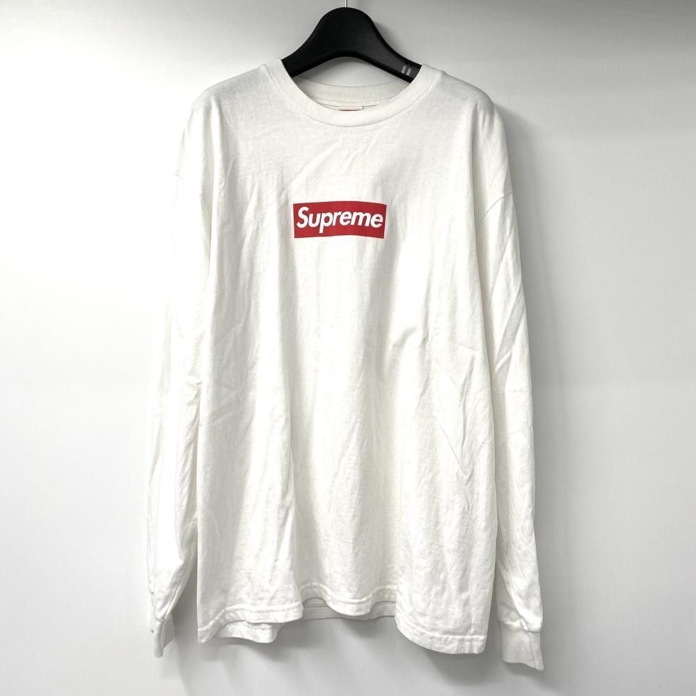Supreme Box Logo L/S Tee "White"