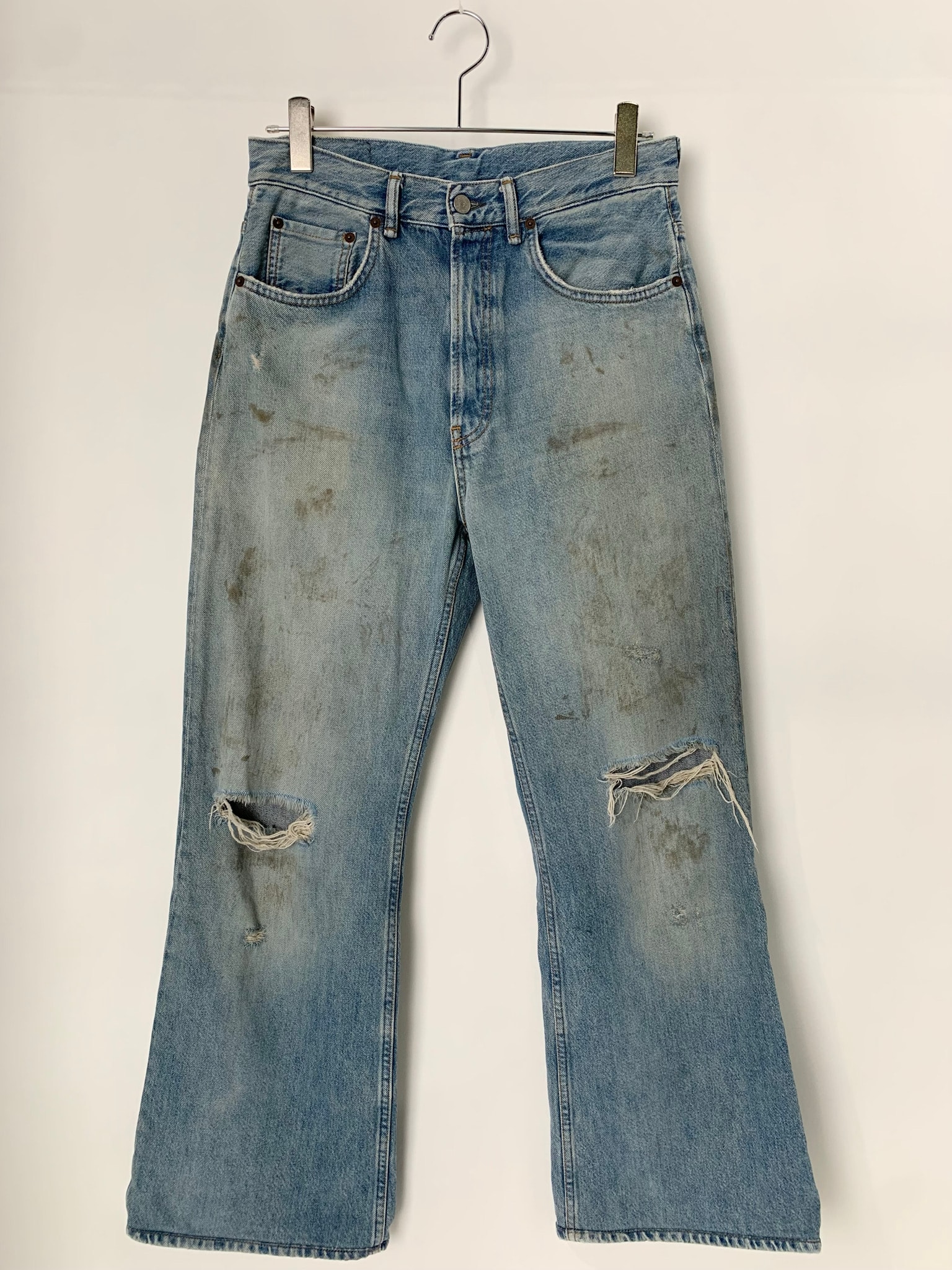 Acne Studios Loose Fit Jeans 2021M "Mid blue"