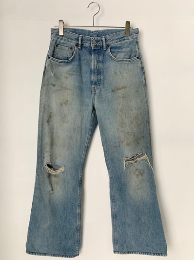 Acne Studios Loose Fit Jeans 2021M "Mid blue"