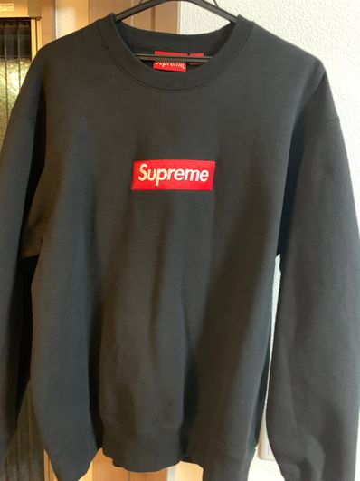 Supreme Box Logo Crewneck "Black" (22FW)