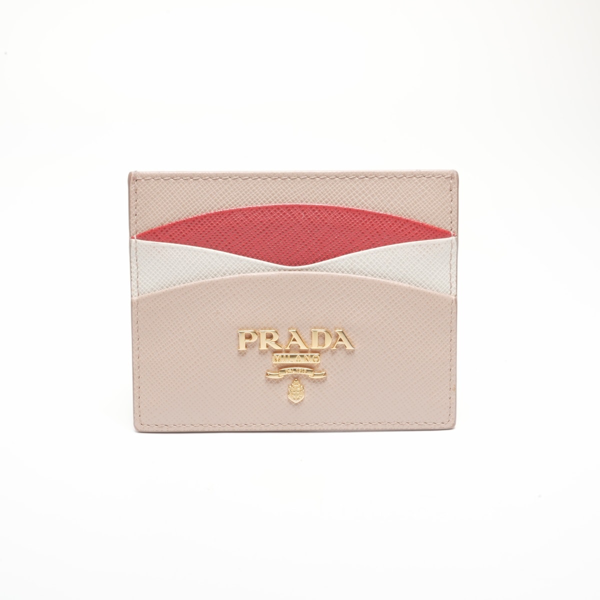 プラダ PRADA レザー カードケース【中古】