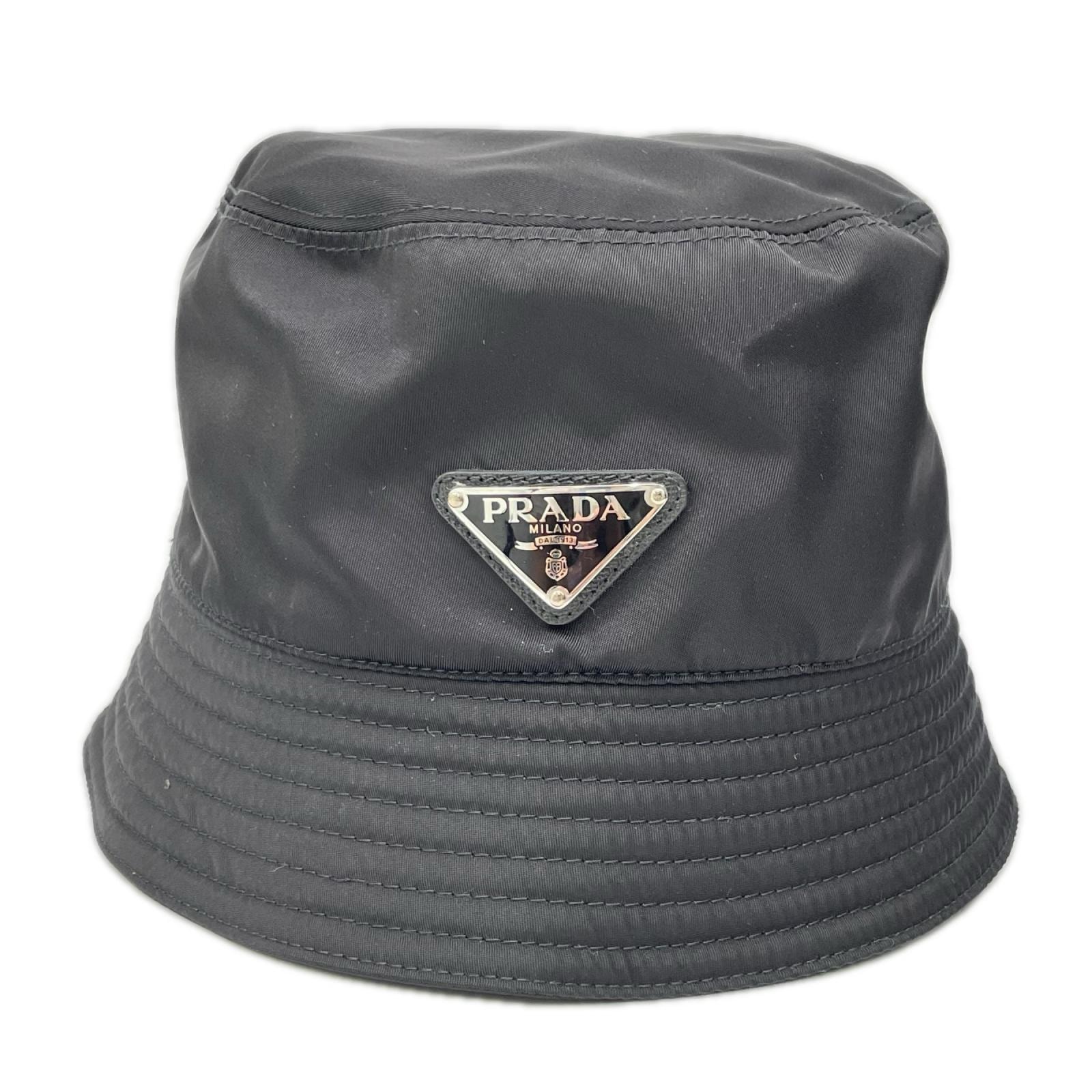PRADA Re-Nylon Bucket Hat "Black"