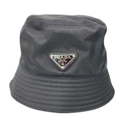 PRADA Re-Nylon Bucket Hat "Black"