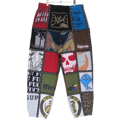 Supreme x Number (N)ine Patchwork Sweatpant "Multi"