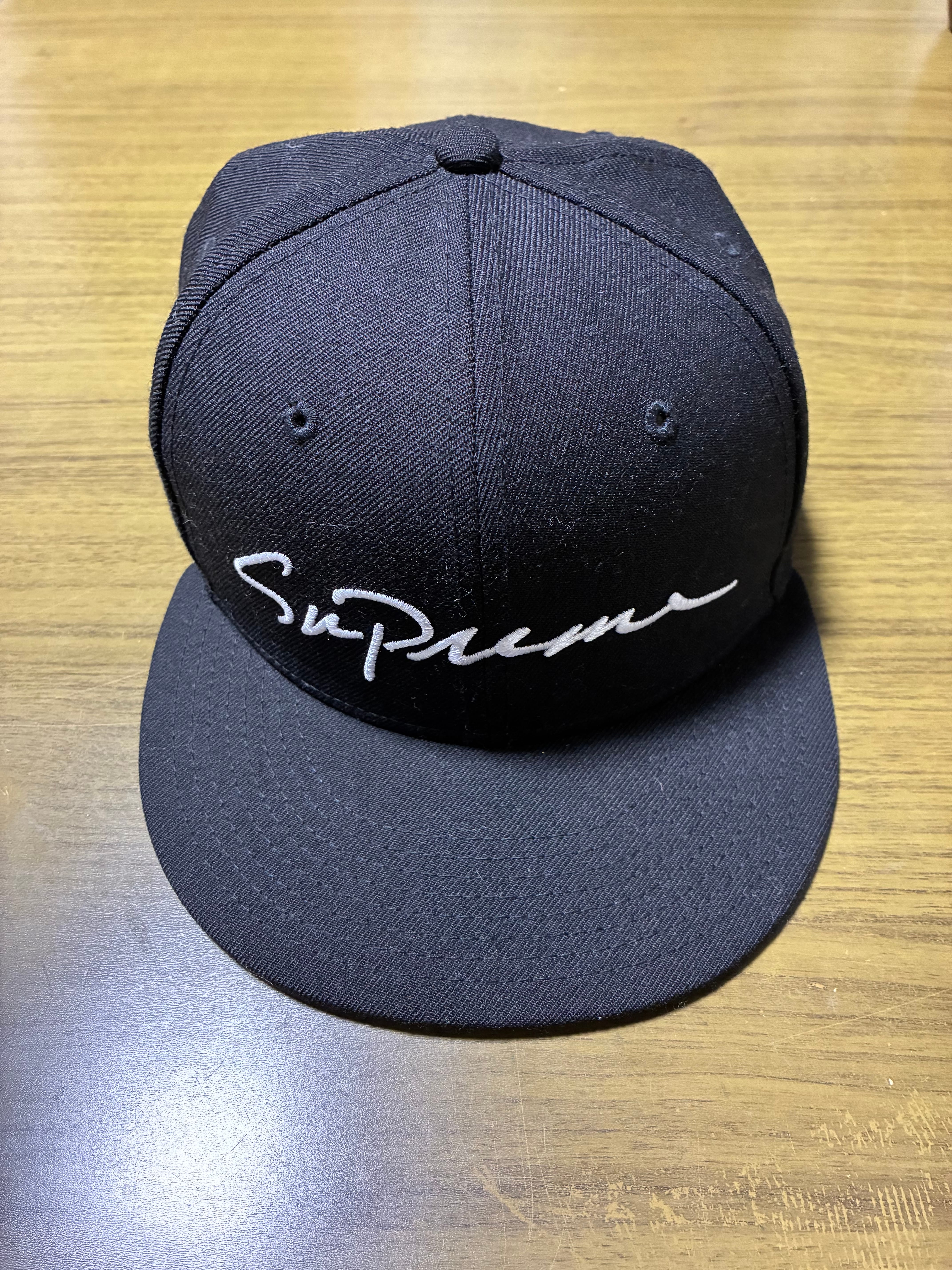 Supreme Classic Script New Era "Black"